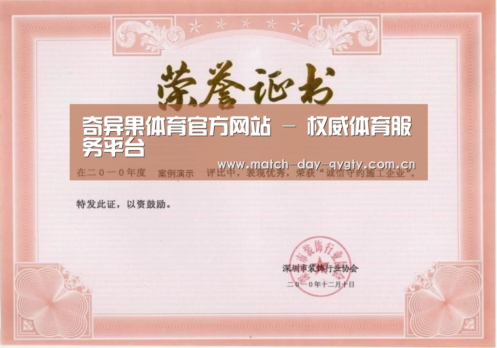 荣誉证书二(图1)